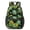 Football and Splat, variant on Football and Splat Black Pattern 17" School Backpacks for Teens,Waterproof Oxford Fabric,S-Shape Padded Straps for School,Travel,Hiking,Camping