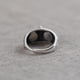 thumbnail image 3 of Anillo De Búho De Ojo De Demonio De Plata De Ley 925 Anillo De Búho Ajustable Abierto Retro Methold AP005593-00, 3 of 6