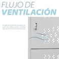 thumbnail image 2 of Locker Casillero Guardex C/ 6 Puertas Antiderrapante, 2 of 7