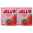 thumbnail image 2 of Jell-O Strawberry Gelatin Dessert Mix Value Pack 4 ct Pack 3 oz Boxes (Pack of 6), 2 of 5
