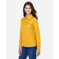 thumbnail image 2 of CORE365 78192 Women's Pinnacle Performance Long Sleeve Piqué Polo-Campus Gold-XS, 2 of 5