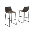 thumbnail image 1 of Tabouret de bar Avaya 29 po, ensemble 2 pièces, Brun, 1 of 1