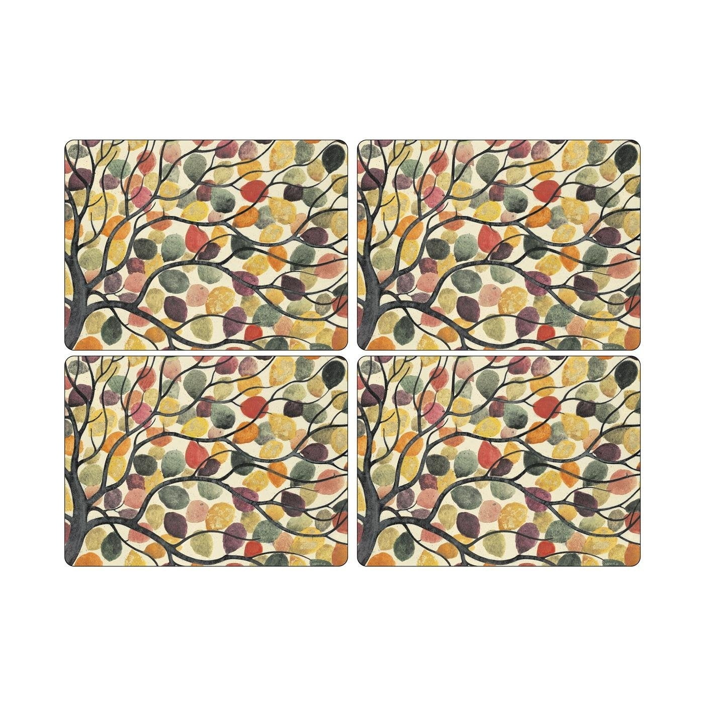 Pimpernel Dancing Branches Placemats S/4 16" X 12"