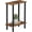 Brown, variant on Y Narrow Side Table, 2-Tier Small End Table for Couch | Skinny Sofa Table, Slim Nightstand, Easy Assembly for Living Room, Bedroom, Brown TB01BB062