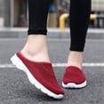 thumbnail image 4 of Womens Breathable Mesh Walking Mules Sneakers Open Back Slip On Shoes, 4 of 10