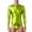 Green, variant on Adult Men's Metallic Bodysuit Gymnastics Rompers Dance Leotard Zipper Front One-piece Jumpsuit Silver 3XL