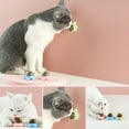 Catnip Wall Ball,Edible Cat Nip Licking Balls,Rotatable Catnip Roller