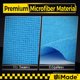 thumbnail image 2 of Toallas de taller UNIMADE Paquete de 100 Microfibra 29x29 cm Azul, 2 of 7