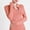 Pink, variant on WFJCJPAF 2024 New Product Clearance! Sexy Blouses for Women Date Night,Womens High Elastic Sports Jacket Standing Collar Slim Yoga Top Womens Long Sleeved Standing Collar Top Shirt - Green S