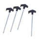 thumbnail image 5 of 4 estacas para tienda de campaña, resistentes, portátiles, resistentes, clavos de fijación para senderismo al aire libre., 5 of 9