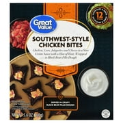 Great Value Frozen Chicken Enchilada Bites, 5.6 oz, 12 Count