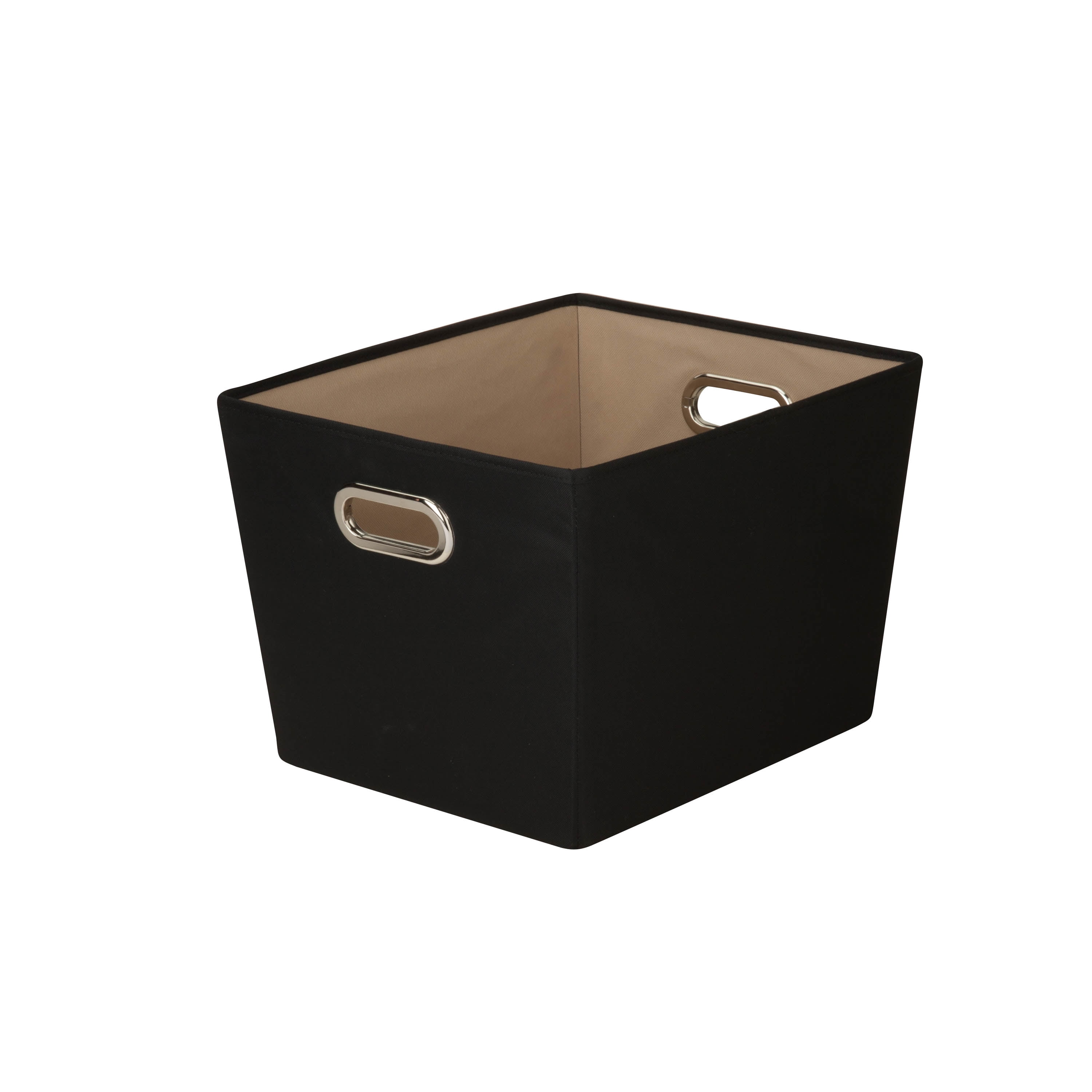 Honey Can Do Medium Storage Bin, Black