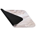 thumbnail image 3 of Arrozi Floor Mat, Zona Quattro Microfiber Gaming Chair Floor Mat for Carpet, Anti-Slip Noise Dampening Floor Mat for Office Chair (White Marble), 3 of 4