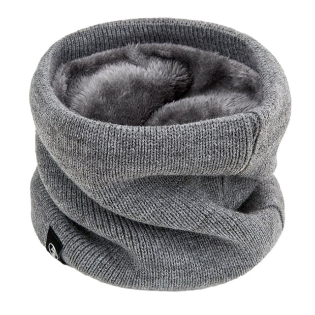 Unsiex Cycling Neck Wrap Thick Soft Plush Elastic Regular Fit Warm Windproof Cold Resistant Color Color Outdoor Skiing Skating Ne