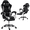 White, variant on DELMANGO Gaming Chair Ergonomic Office Chair with Massage Lumbar Support, Adjustable Headrest & Footrest, 90-135° Recline & 360° Swivel, Grey