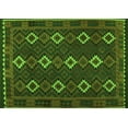 thumbnail image 1 of Ahgly Company Indoor Rectangle Oriental Green Traditional Area Rugs, 2' x 5', 1 of 1