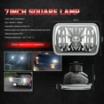 thumbnail image 2 of 5X7" 7X6" LED Headlights Hi/Lo Beam For Ford F150 F250 F350 E150 E250, 2 of 11