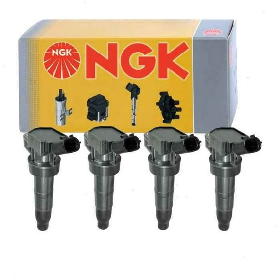 4 pc NGK Ignition Coils compatible with Kia Optima 2.0L L4 2011-2015