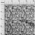 thumbnail image 2 of oneOone Polyester Lycra Gray Fabric Abstract Sewing Material Print Fabric By The Yard 56 Inch Wide, 2 of 4