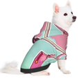 thumbnail image 2 of Fotbe Cats On Broomstick Sudadera con Estampado para Perros Pequeños – Suéter con Capucha para Mascotas, Tela Suave de Forro Polar con Bolsillo-Small, 2 of 7