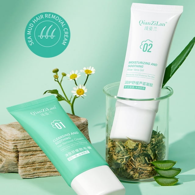 Crema depilatoria para todo tipo de piel, incluso la sensible. De larga duración y acción rápida. Dermatológicamente probada. Para usar en brazos, axilas y piernas.