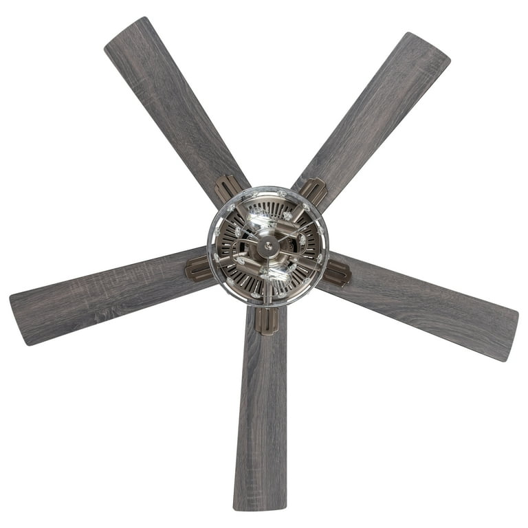 Copper Grove Roxsie 52-inch Satin Nickel LED Chandelier Ceiling