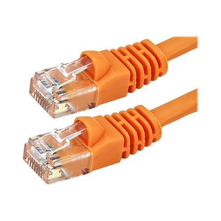 UPC: 0844660023883 | Monoprice – Patch cable – RJ-45 (M) to RJ-45 (M) – 50 ft – UTP – CAT 6 – snagless  stranded  crossover – orange