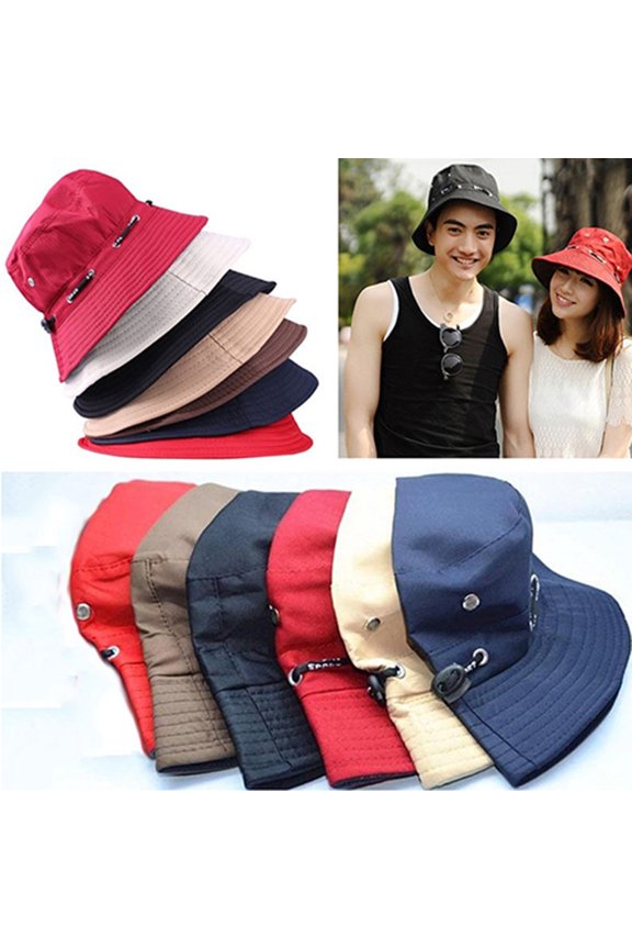 Unisex Bucket Hat Hunting Fishing Outdoor Cap Summer Travel Sun Screen Hats