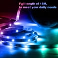 thumbnail image 3 of 16.4ft/5M Led Lights for Bedroom, Led Strip Lights, Color Changing Light Strips With 44 Key IR Remote Control 5050 Led Lights for Bedroom, Kitchen, Party,Home Indoor/Outdoor Decortaion, 3 of 8