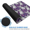 thumbnail image 6 of Long Mouse Pads for Desk,Purple French Bulldog Desk Mats on Top Of Desks, Desk Mouse Pad Extra Large with 3mm Non-Slip Base and Stitched Edge for Gaming,Office,Work,Home 47.3"x23.6", 6 of 6