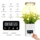 thumbnail image 4 of Plantador hidropónico Maceta inteligente para plantas de interior, jardín interior, luz de cultivo con lámpara LED de mesa, reloj, humidificador, kit hidropónico automático, jardineras para plantas pe Abanopi Plantador hidropónico, 4 of 7