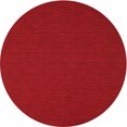 thumbnail image 1 of Ahgly Company Indoor Round Contemporary Red Abstract Area Rugs, 5' Round, 1 of 6
