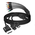 thumbnail image 1 of KSRplayer Cable RCA Componente 3 en 1 para PS2/PS3, Xbox 360 y Wii – Adaptador YPbPr HDTV/EDTV AV – 1.8 M (6 Ft), 1 of 7