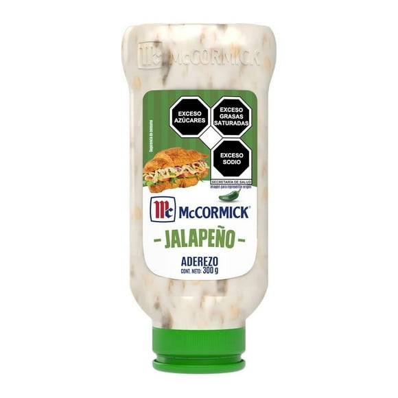 Aderezo de mayonesa McCormick con jalapeño squeeze 300 g
