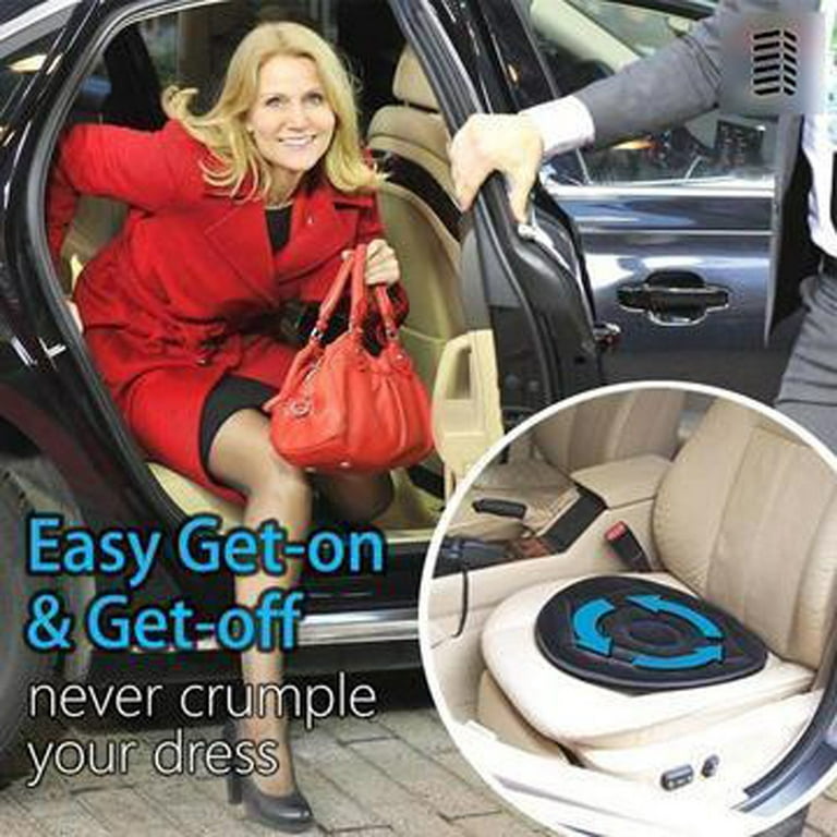 New Rotating Seat Cushion Swivel Revolving Mobility Aid for Car