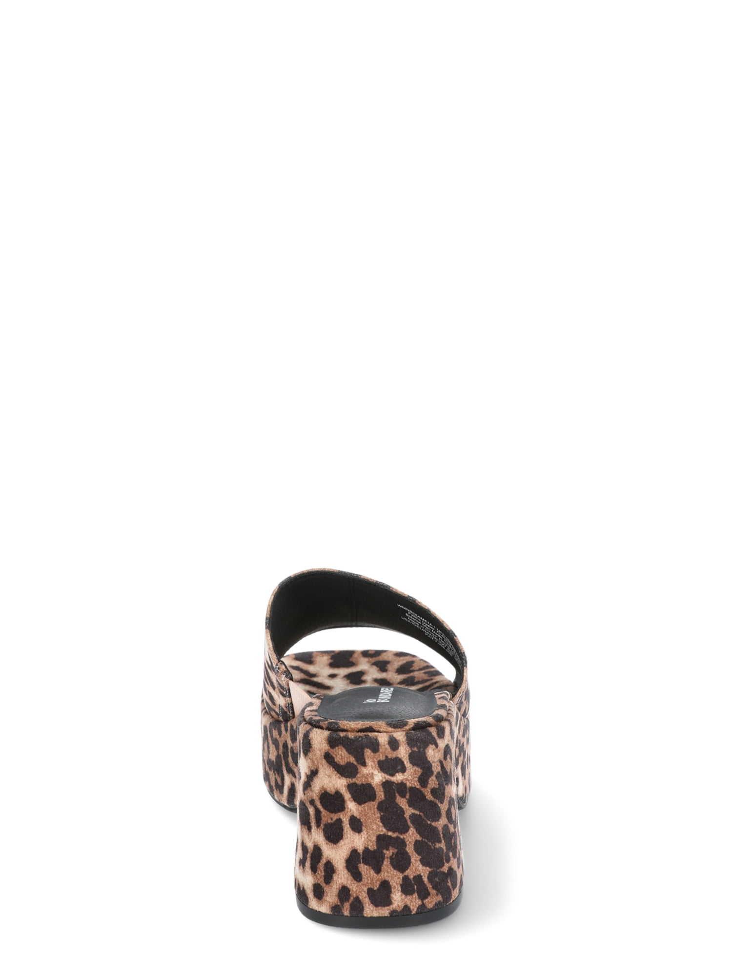 No Boundaries Women's Platform Mule Sandal