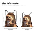 thumbnail image 2 of Fotbe Cartoon Cooking Cat Bolsa Mochila con Cordón Estampada, Bolsa de Gimnasio Deportiva, Bolsa Cinch, Bolsa con Cordón para Hombres y Mujeres-Medium, 2 of 6