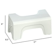 Squatty Potty Fold N Stow Folding Toilet and Bath Stool, 7