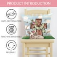 thumbnail image 3 of Easter Religious Cross Decorative Throw Pillow Covers 18x18 Set of 4, Lamb Church Faith Bless This Home All Who Enter Outdoor Home Decor, Oh Come Let Adore Him Christian Jesus Couch Cushion Case, 3 of 6