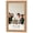 Bhutan, variant on 11x16 Frame Gold Rustic Solid Wood Picture Frame | 1.25 Inch Wide Moulding | Rustique Gold