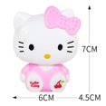 thumbnail image 1 of Modelo de juguete de Hello Kitty, decoraciones de mesa de postre para fiesta, consola central de coche, adornos, figura de dibujos animados, muñecas de plástico lindas, regalos para niñas, 1 of 4