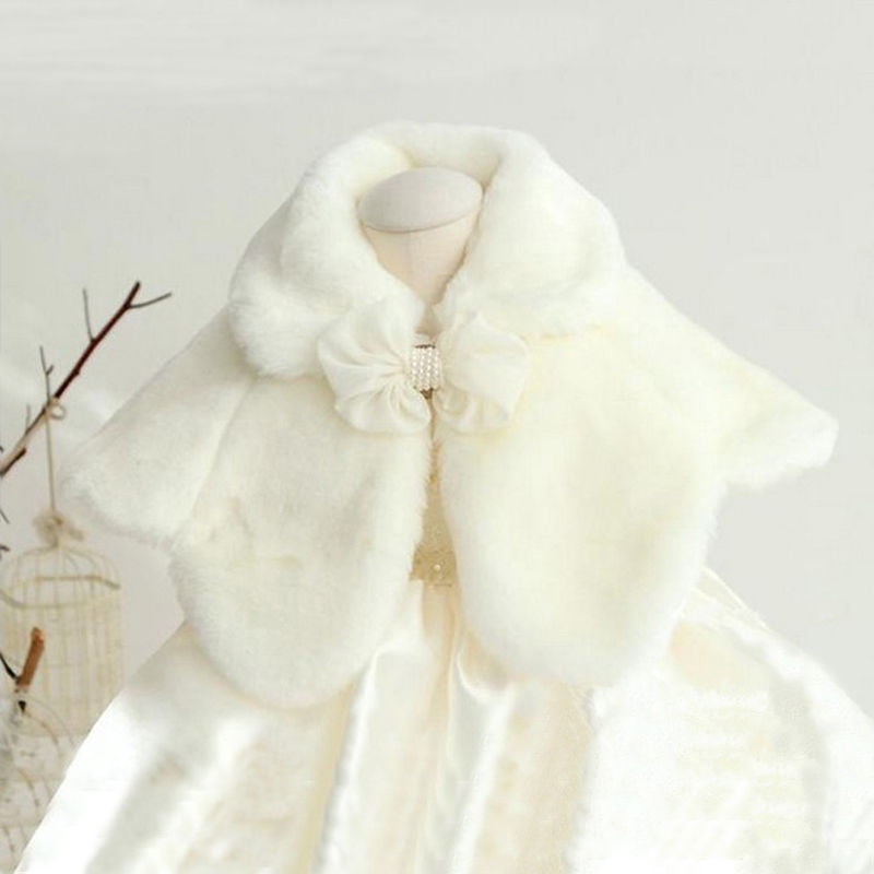 fur capes for bridesmaids