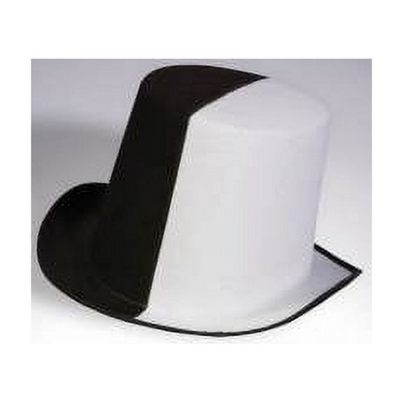 BLACK & WHITE TOP HAT