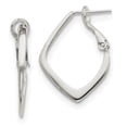 thumbnail image 1 of Sterling Silver Omega Back Earrings QE3740, 1 of 2