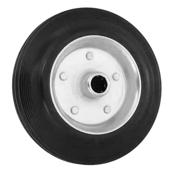 Industrial Rubber Wheel Furniture Casters Single Wheel Outdoor Casters Rubber Metal 10.00X10.00X3.00CM