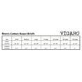 thumbnail image 2 of Vigaro Men's Cotton Comfort Boxer Briefs (12 Pack), 2 of 6