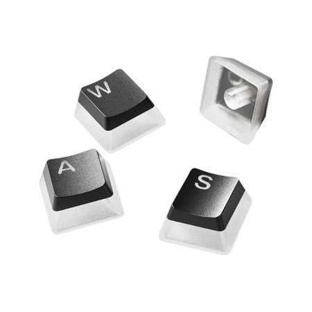 SteelSeries - PRISMCAPS – Universal Double Shot PBT Keycaps - Black