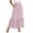 Purple, variant on qolati Womens Maxi Skirt Elastic High Waist Swing Tiered A-line Summer Beach Skirts Flowy Pleated Boho Vacation Long Skirts with Pockets Khaki XXL