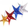 thumbnail image 1 of HEALEEP 5Pack Decorative Lamp Shades Hanging Paper Lamp Shade Handmade Design for Parties, 1 of 8