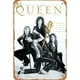 thumbnail image 2 of Placa Metal Vintage QUEEN Pintura Hierro Rectangular Del para Bar (20x30 Cm), 2 of 9